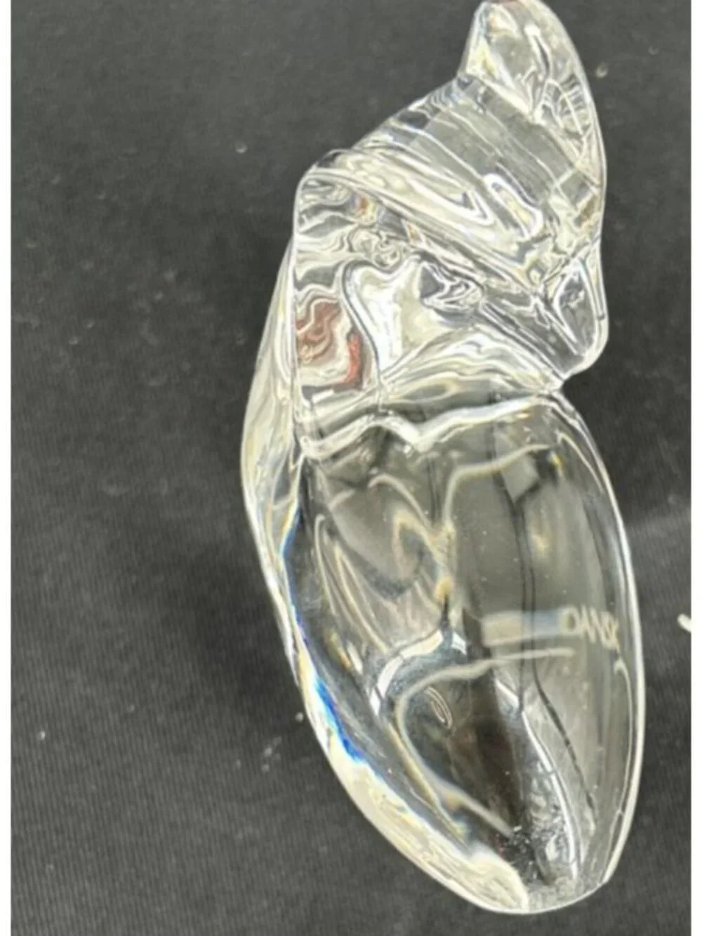 Dansk Ram Figurine Lead Crystal Austria Clear 3.75